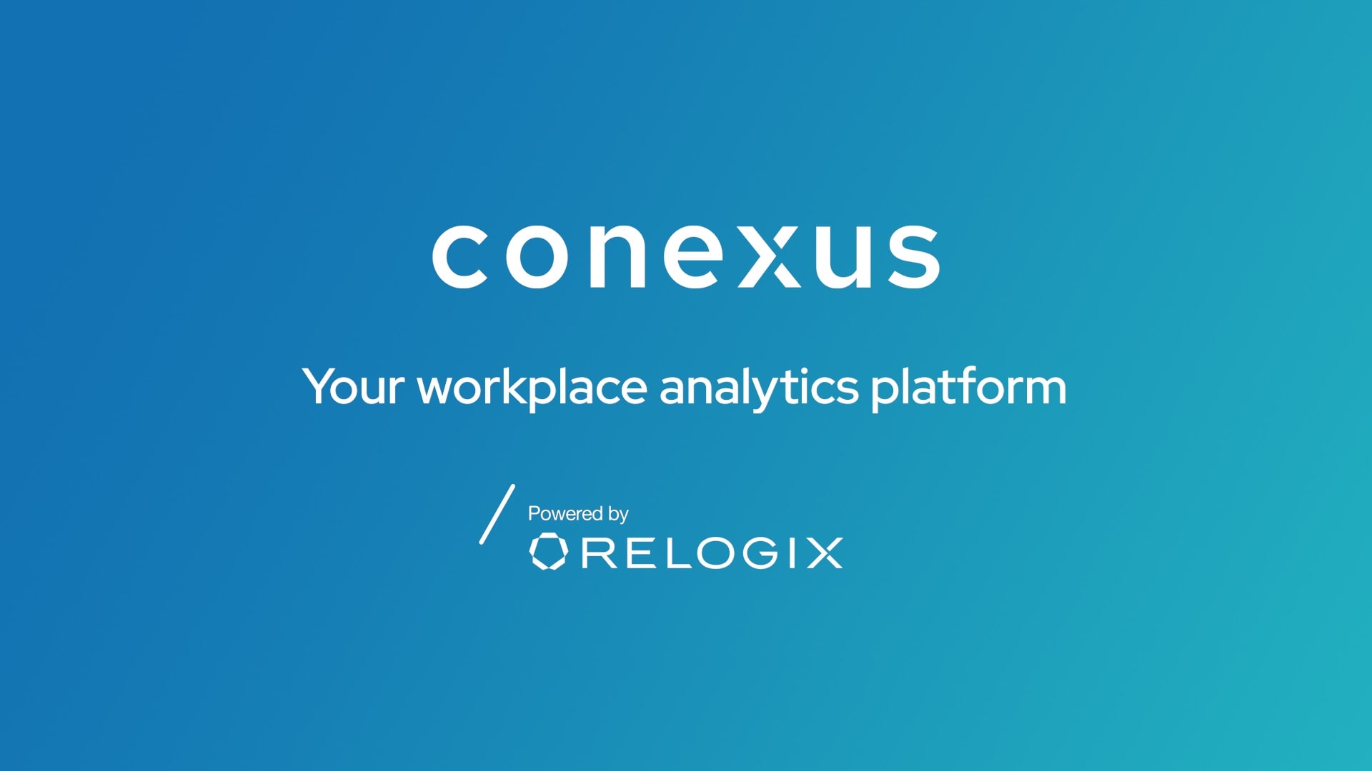 Conexus Workplace Analytics Platform Demo thumbnail